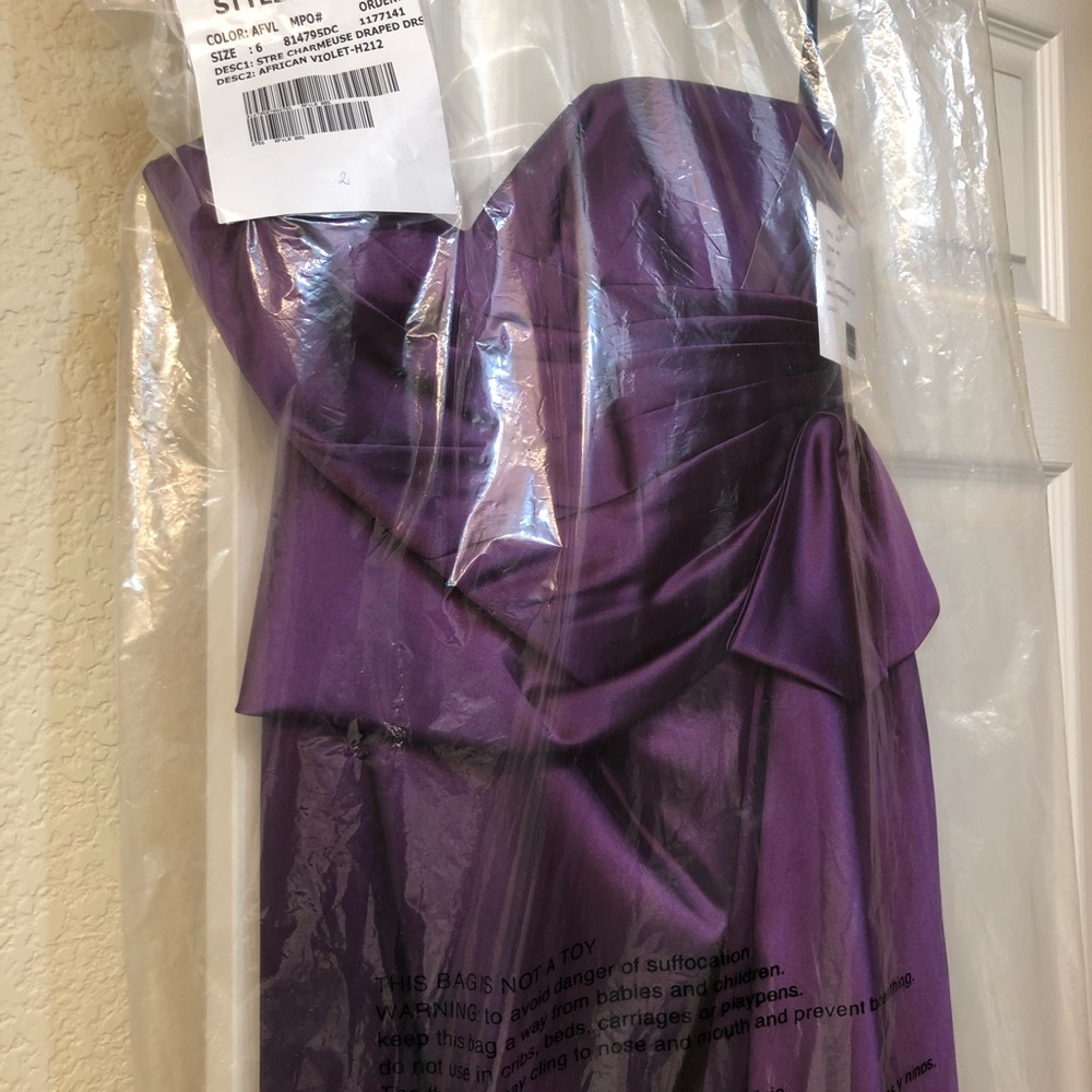Dessy Collection Bridesmaid Dress size 6 - Picture 1 of 5